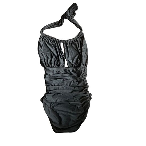 Lenny Niemeyer Kinkan Ruched Halter One Piece Swimsuit Small - Picture 6 of 9